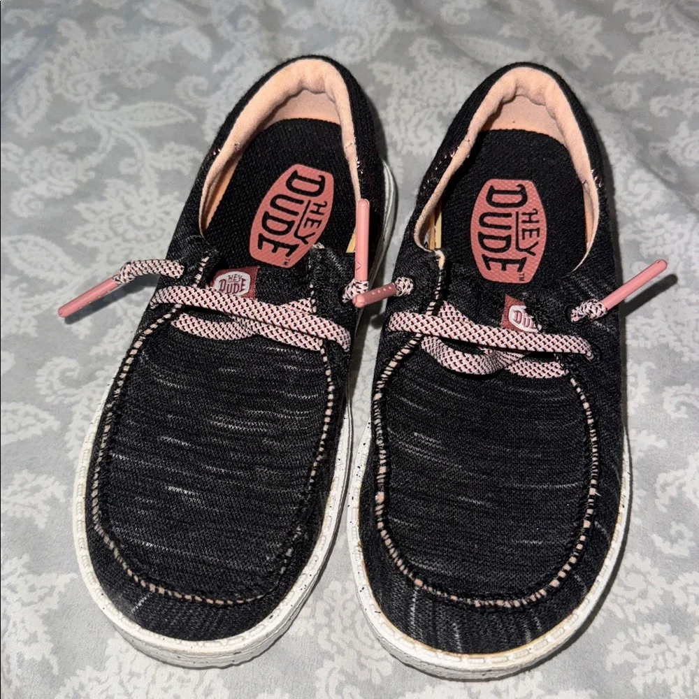 Size TD10 little kids Hey Dude shoes